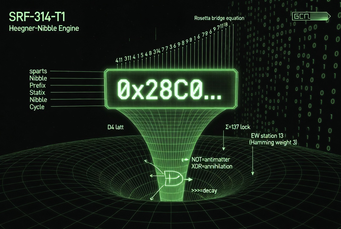 SRF-314-T1 Heegner-Nibble Engine Blueprint